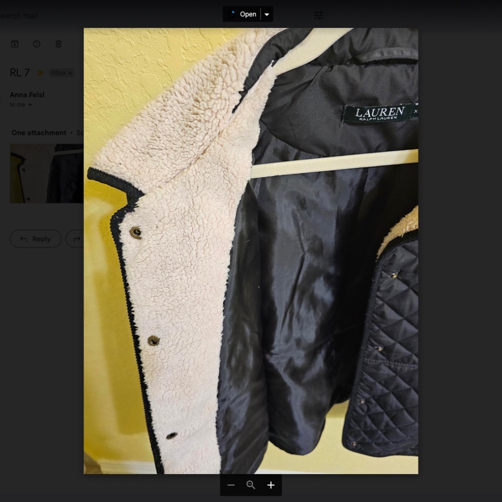 Ralph Lauren Black Jacket - Picture 7 of 7